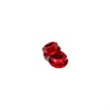 DRC Aluminum 7075 M6 Flange Nuts Red 4pk