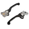 ZETA FP Lever Kit, KX250 21-26, KX450 19-23, Black