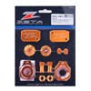 ZETA Billet Kit KTM 250-500 EXC/EXC-F 12-23, 150 EXC 20-22, Orange