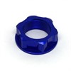 ZETA Stem Nut M22x30-P1.0 H12 Blue, KX65/85 -25, KX125/250  88-91