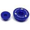 ZETA Engine Plugs KX250F 04-10, RMZ250'04-06, Blue