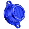 ZETA Oil Filter Cover YZ450F  23-,YZ450FX/WR450F  24- Blå