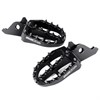 ZETA Aluminum FootPegs CRF250/450,CRF250L/M Black