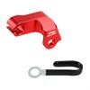 Zeta Kopplingswirehållare, CRF250R 18-25, Röd