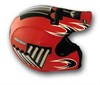 Helmet Skinz, Red Motor Head