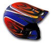 Helmet Skinz, Blue Tribal
