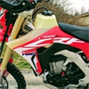 Bensintank CRF450L 19-20 ,13,6L (3 gallon) Neutral
