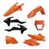 Plastic Kit Enduro w mask KTM EXC/EXCF 17-19, 17 OEM  color