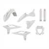 Plastic kit enduro with mask and fork protectors Beta 2020, white