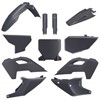 Plastkit MX, m gaffelbensskydd, Husqvarna, TC/FC 2023-24 N-Grey