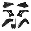 Plastkit Restyling CR125/250R 02-07, CRF 22 Style, Svart