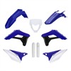 Plastkit Enduro m l-kåpa, gaffelb.skydd Sherco SE/SEF 2024, Blue/White
