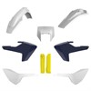 Plastkit Enduro, lampkåpa, gaffelbskydd TE/FE 17-19, OEM17-18