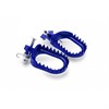 S3 Punk FootPegs Sherco M.Roman Back/Low Steel -5/-3 mm, Blue