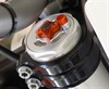 KTM Fork, Comp/Re Adjuster (top cap mount), Orange