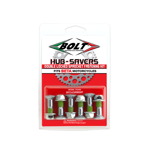 Drevbultskit, Beta 6-pack, Kvalité, 10.9 stål , locktitad och fuji