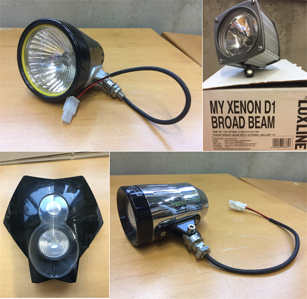 Hoj- &amp; Hjälmlampor