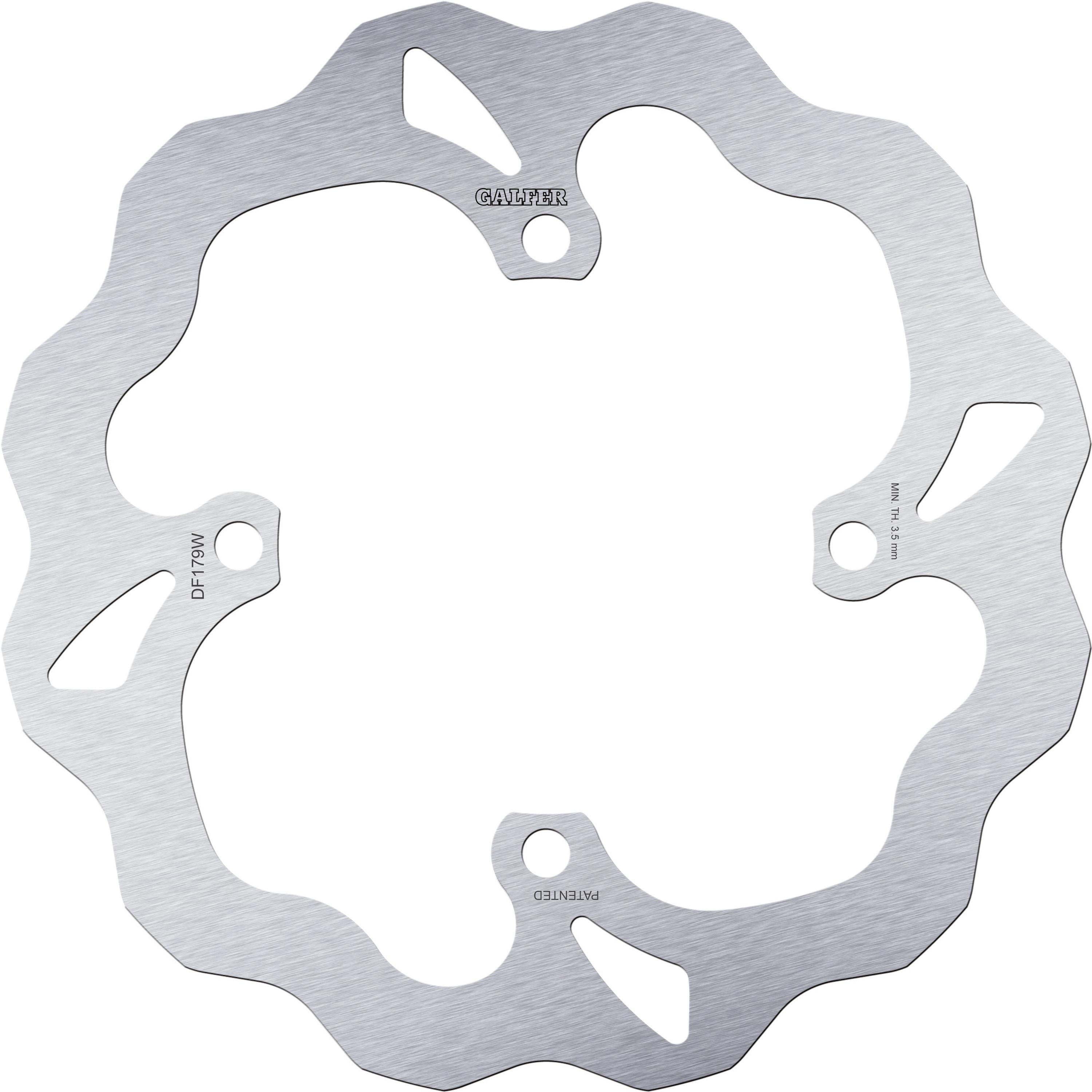 Suzuki 2015-2022 GSX-S 750 Galfer USA Solid Mount Wave Brake Rotor